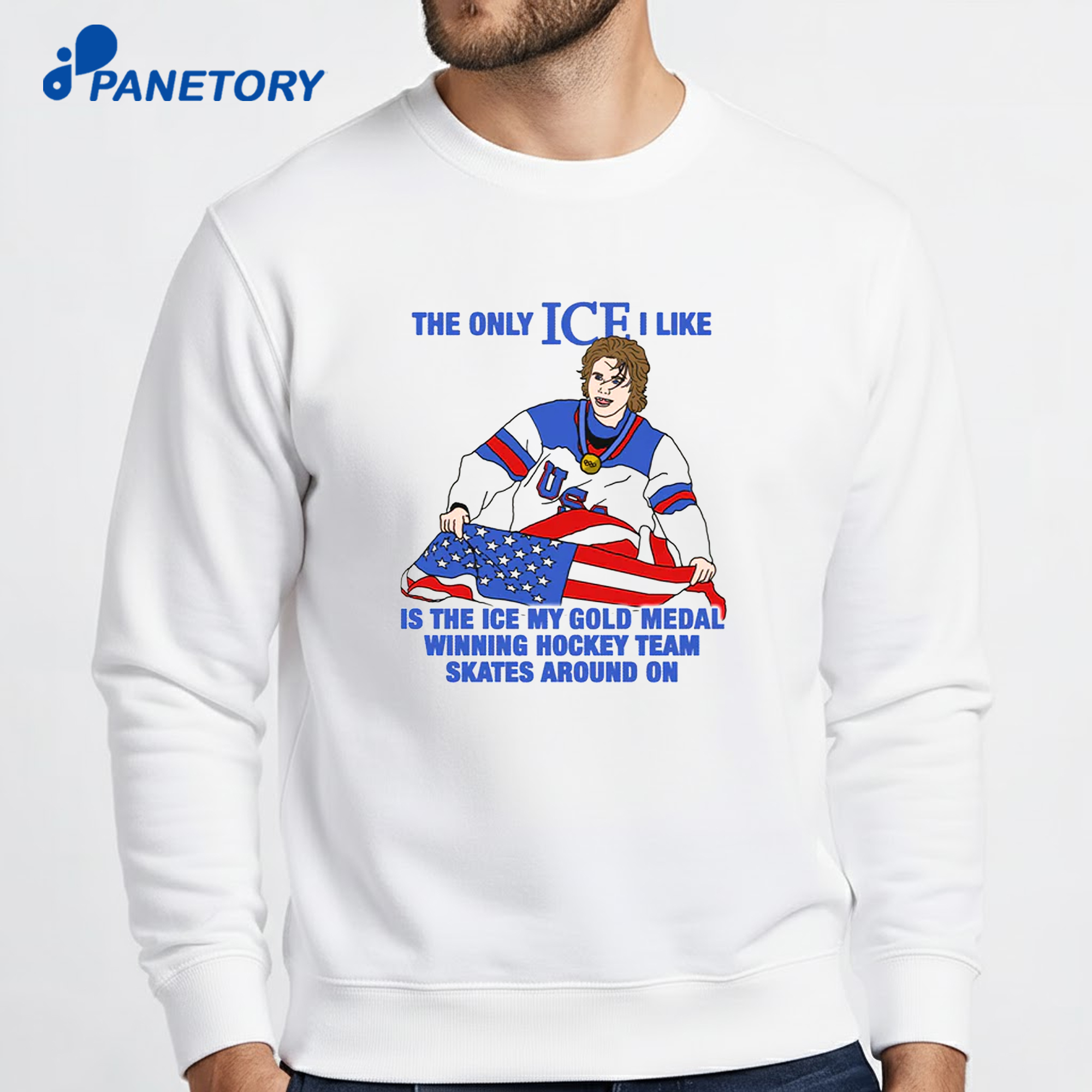 The Only Ice I Like Is The Ice My Gold Medal Winning Hockey Team Skates Around Mens Hockey Shirt 6 The Only Ice I Like Is The Ice My Gold Medal Winning Hockey Team Skates Around Men'S Hockey Shirt 2