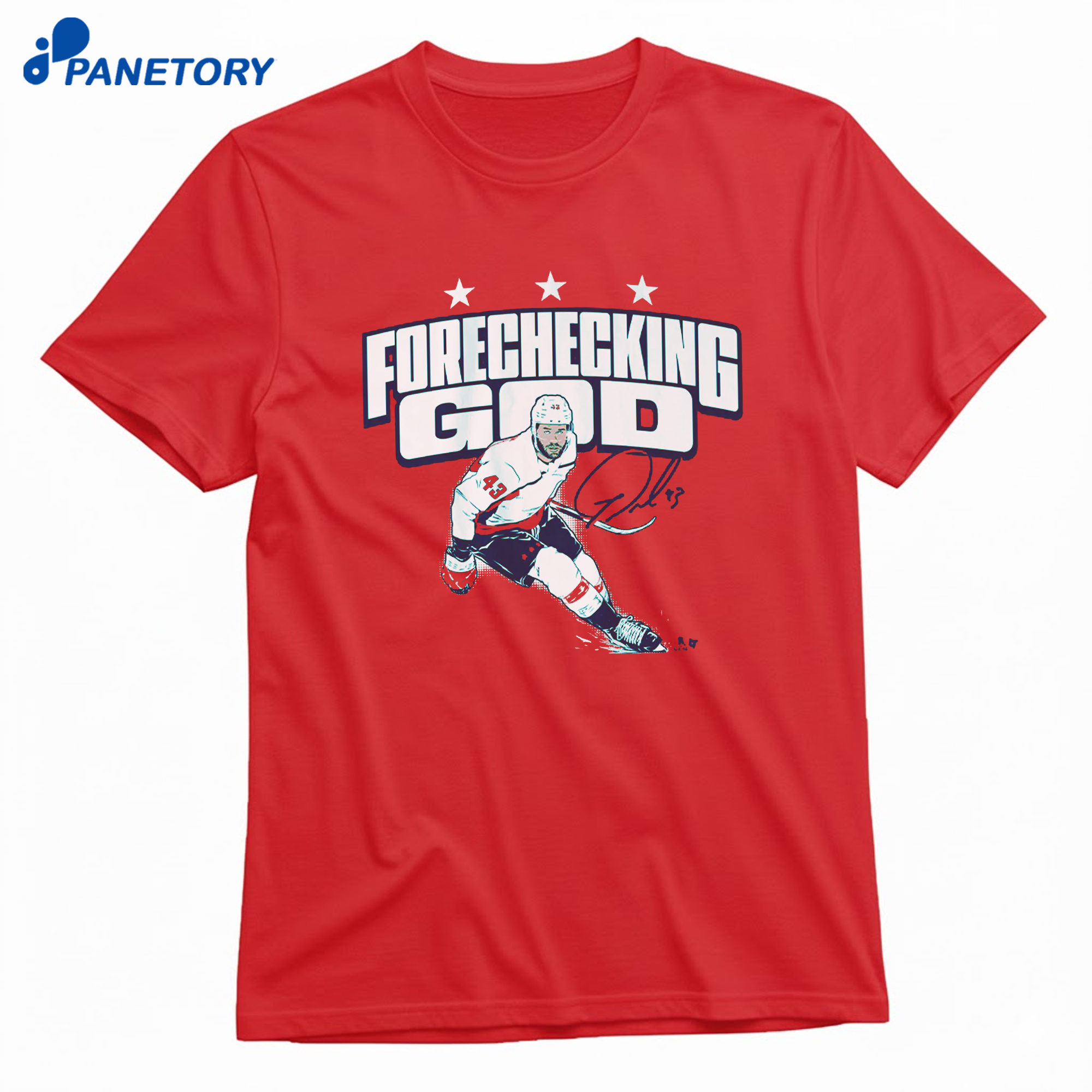 Tom Wilson Forechecking God Shirt 8 Tom Wilson Forechecking God Shirt 1