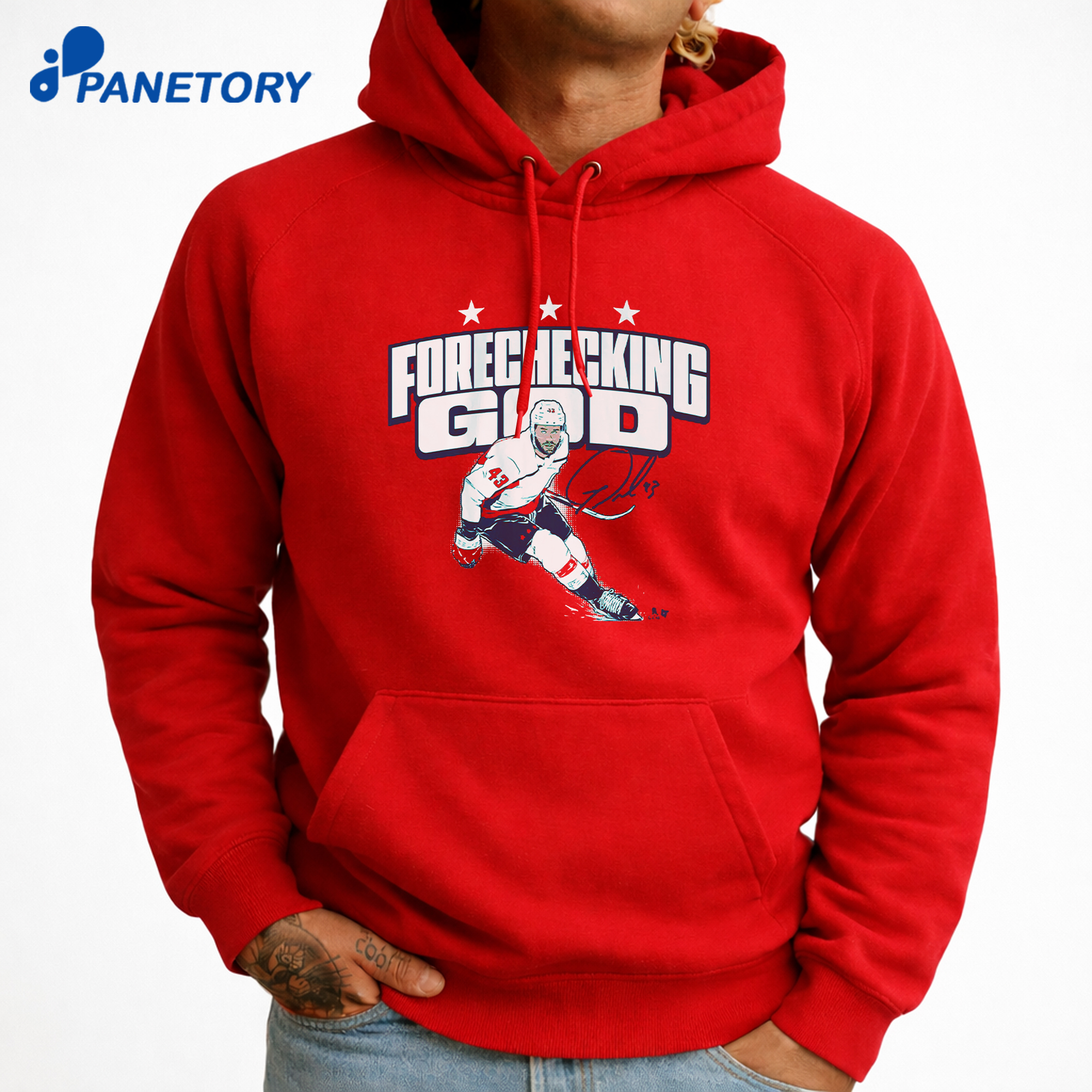 Tom Wilson Forechecking God Shirt 7 Tom Wilson Forechecking God Shirt 3