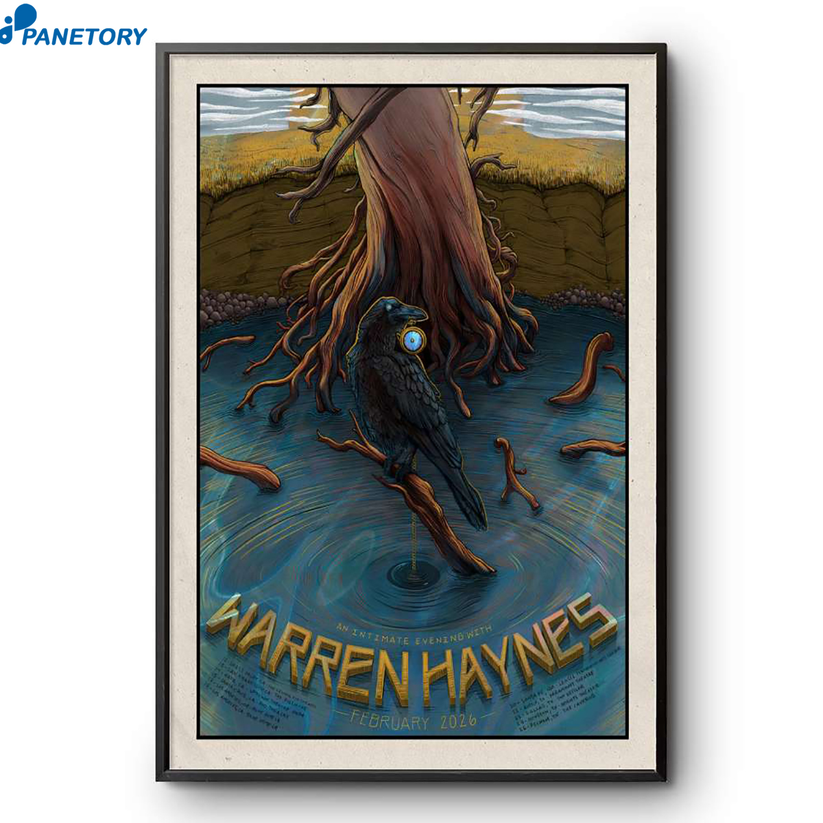 Warren Haynes Tour Feb 2026 Poster 2 Warren Haynes Tour Feb 2026 Poster