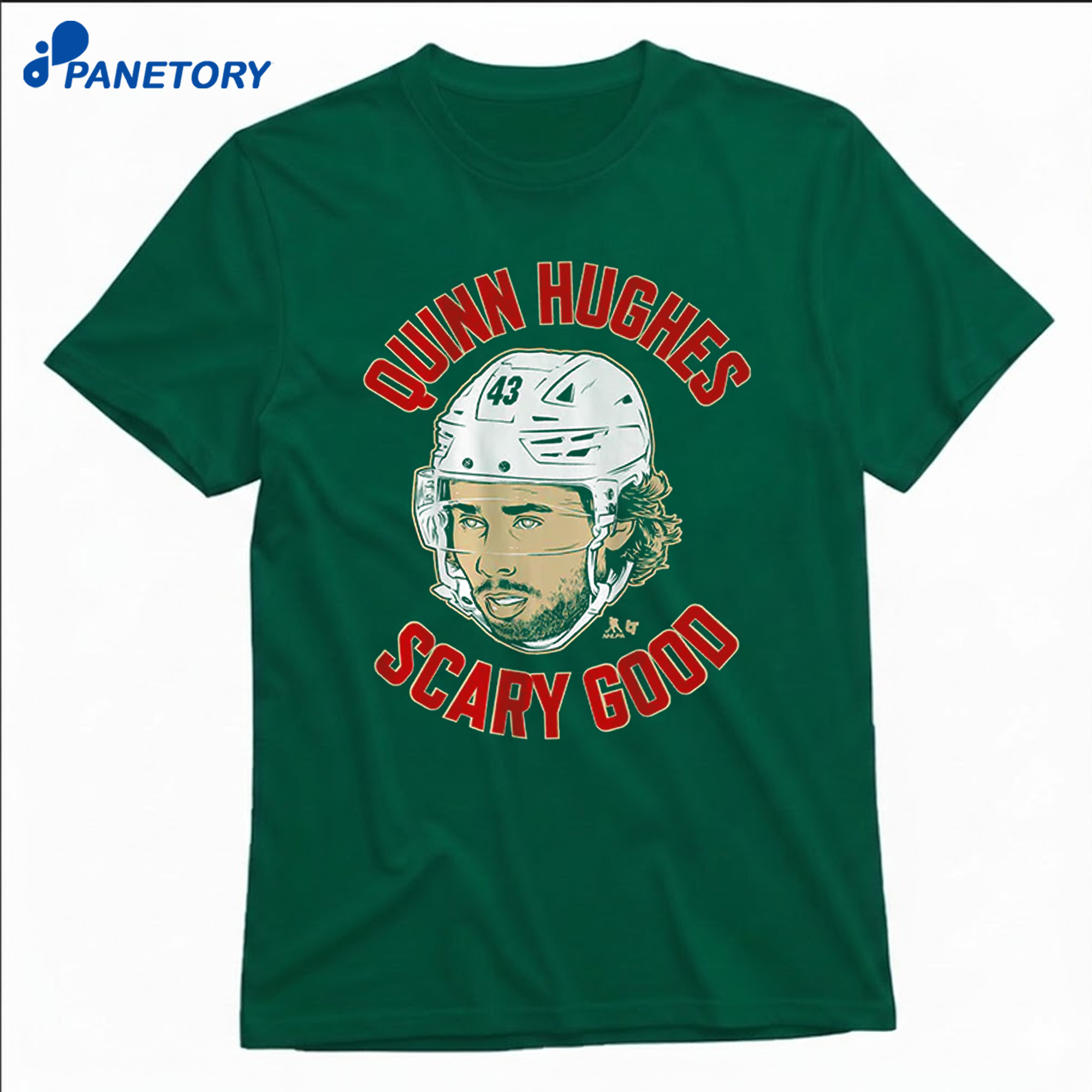 Quinn Hughes Ghost Eyes Shirt 8 1Quinn Hughes Ghost Eyes Shirt