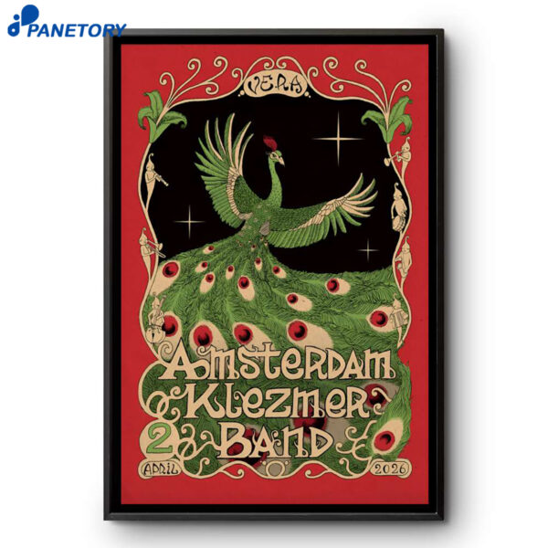 Amsterdam Klezmer Band Groningen NL Apr 2 2026 Poster