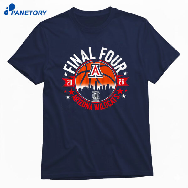 Arizona Basketball 2026 Final Four Shirt