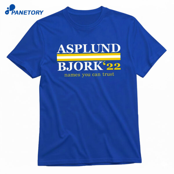 Asplund Bjork 22 Shirt