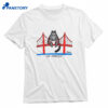 B Kliban Cat San Francisco Bridge Ryan Gosling Shirt 1