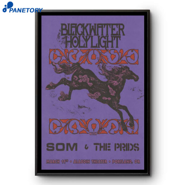 Blackwater Holylight Event Portland OR Mar 11 2026 Poster