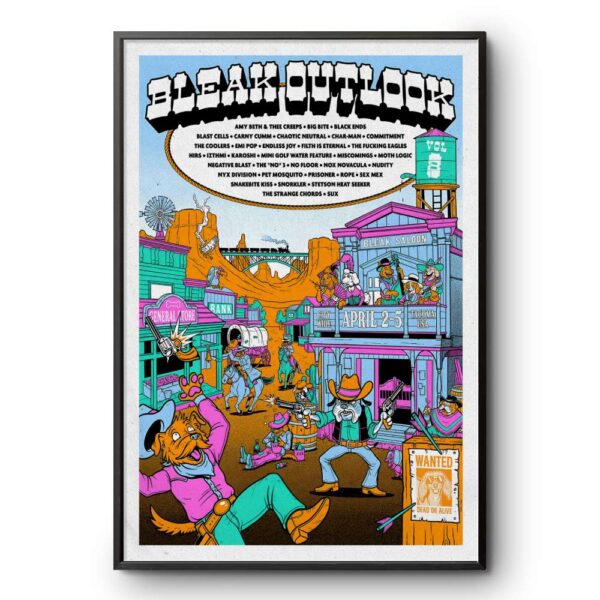 Bleak Outlook Vol 8 Tacoma WA Apr 2-5 2026 Poster