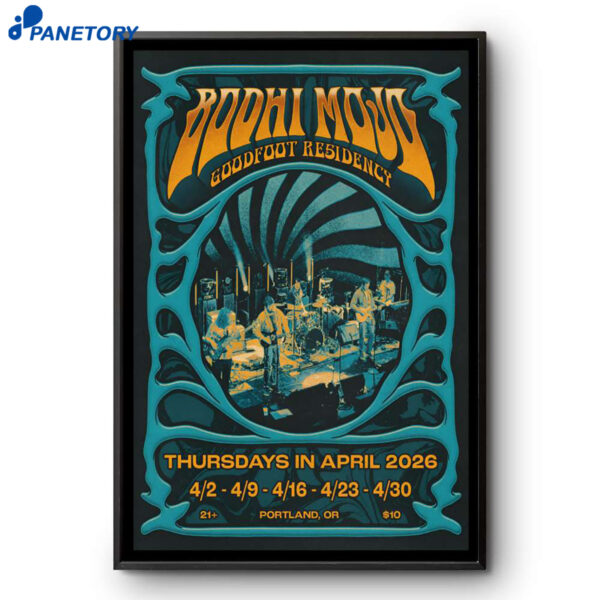 Bodhi Mojo Thursdays Portland OR Apr 2026 Poster