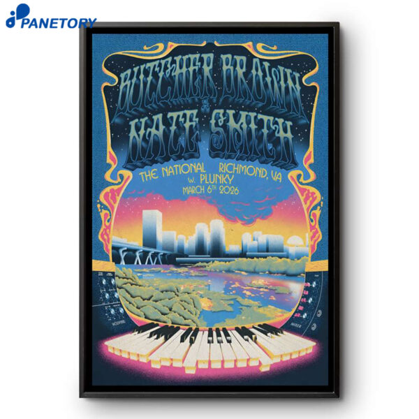 Butcher Brown And Nate Smith Richmond VA Mar 6 2026 Poster