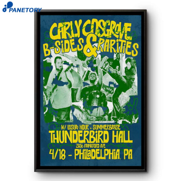 Carly Cosgrove Thunderbird Hall Philadelphia PA Apr 8 2026 Poster