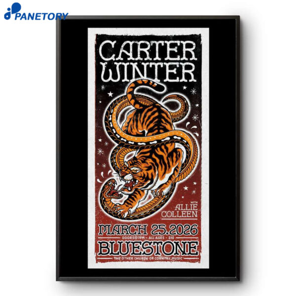 Carterwinter Columbus OH Mar 25 2026 Poster