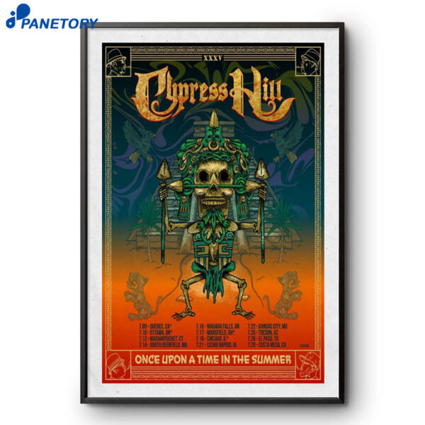 Cypress Hill Once Upon A Time The Summer Tour Poster