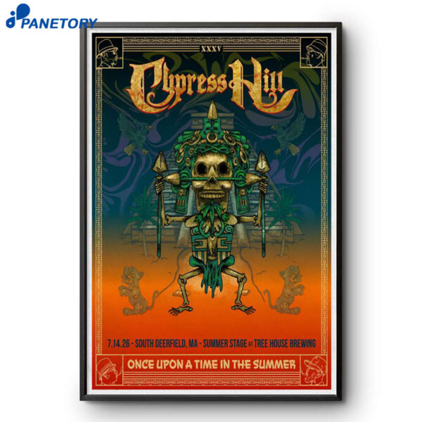 Cypress Hills South Deerfield MA Jul 14 2026 Poster