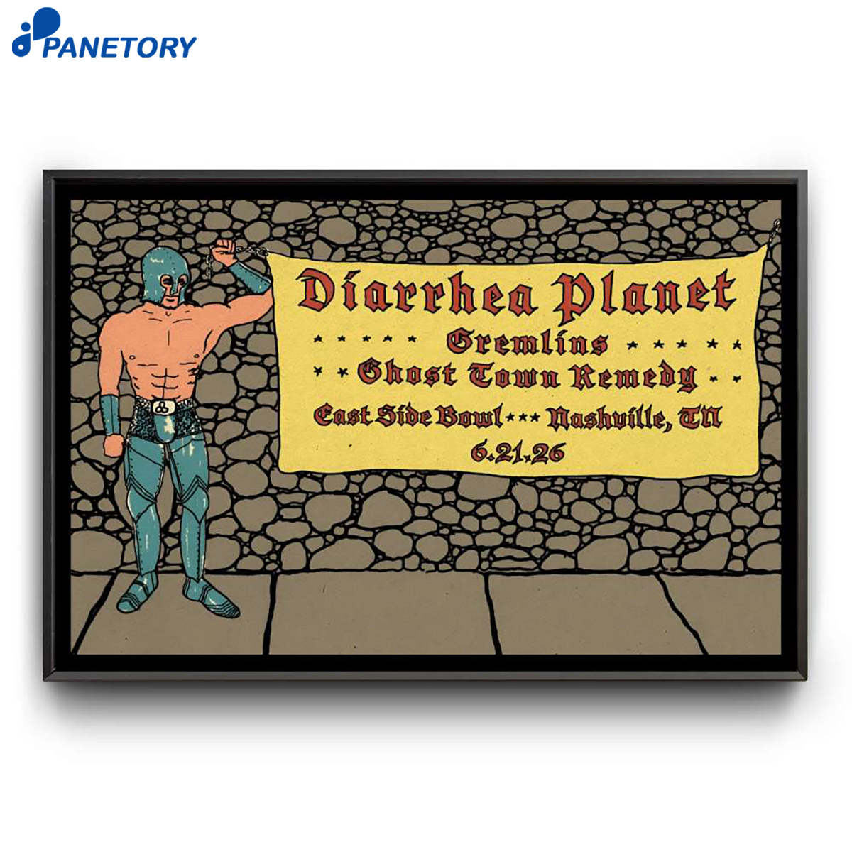 Diarrhea Planet Eastside Bowl Nashville Tn Jun 21 2026 Poster 2 Diarrhea Planet Eastside Bowl Nashville Tn Jun 21 2026 Poster