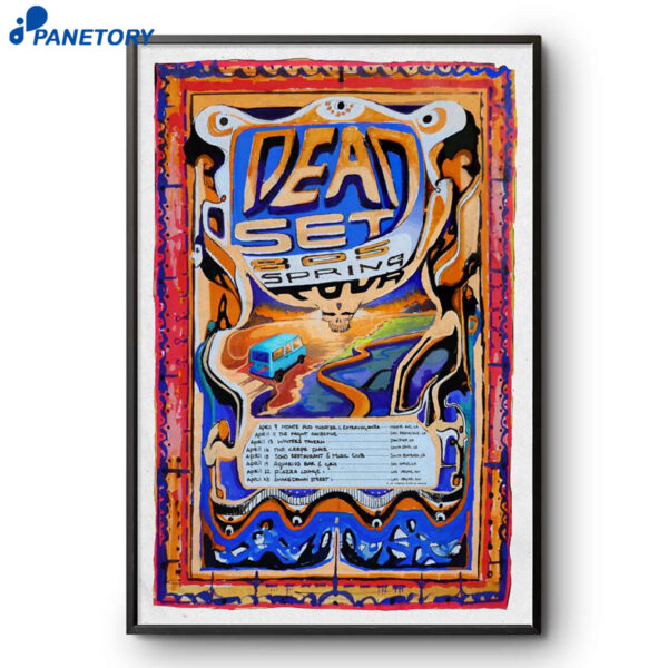 Dead Set 805 Spring Tour 2026 Poster