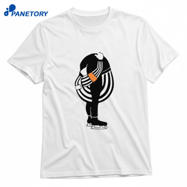 Derrick Rose Hockey Ref Head In Butt Shirt