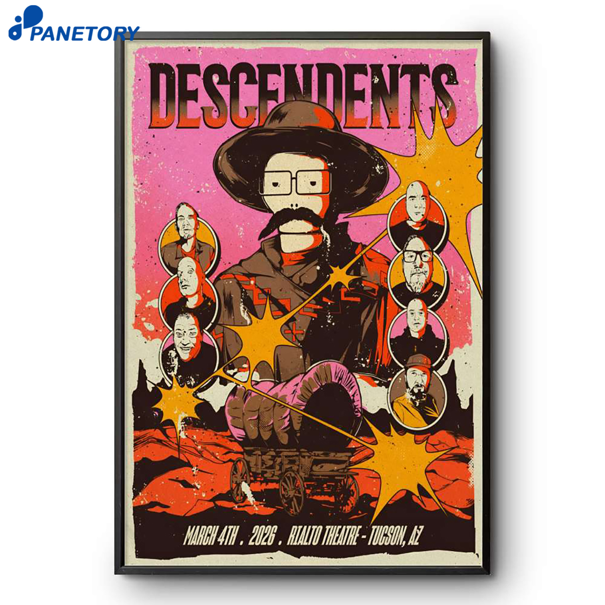 Descendents Tucson Az Mar 4 2026 Poster 2 Descendents Tucson Az Mar 4 2026 Poster