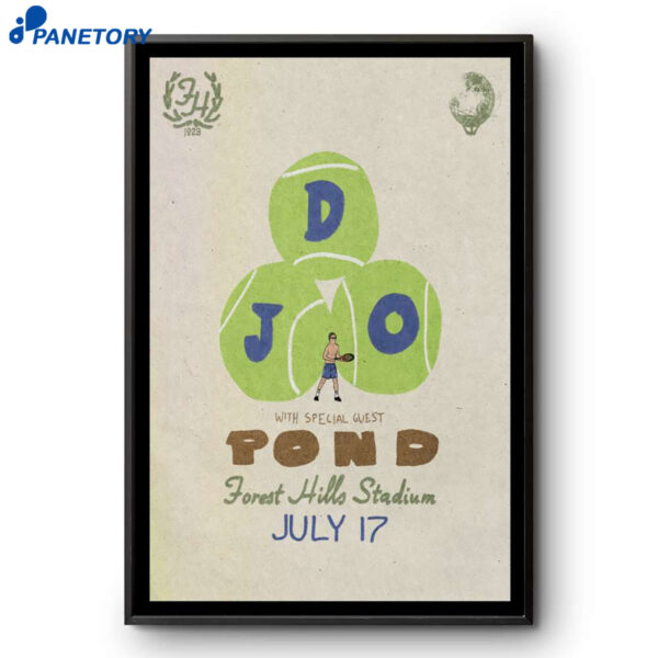 Djo Forest Hills Forest Hills Stadium Jul 17 2026 Poster