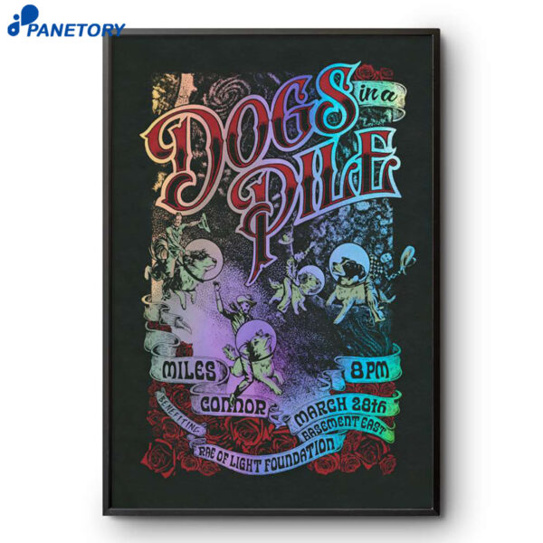 Dogs A Pile The Basement East Nashville TN Mar 28 2026 Poster