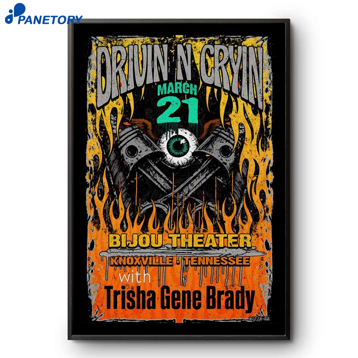 Drivin N Cryin Knoxville Tn Mar 21 2026 Poster 2 Drivin N Cryin Knoxville Tn Mar 21 2026 Poster