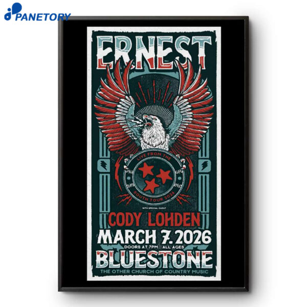 Ernest Columbus OH Mar 7 2026 Poster