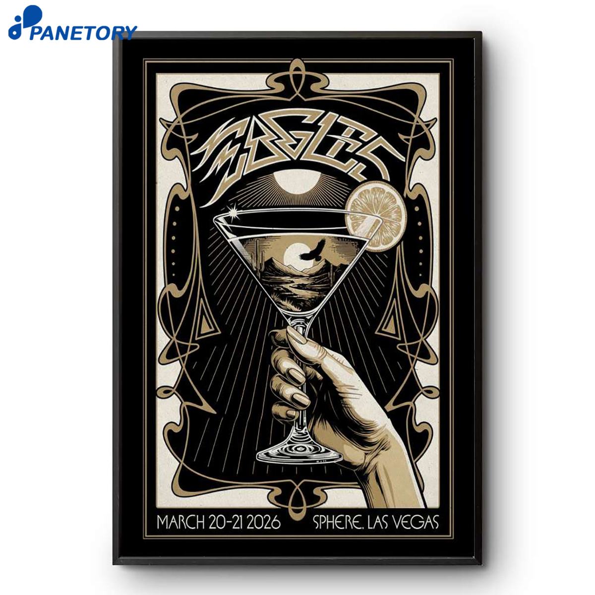 Eagles Las Vegas Concert Tour Mar 20-21 2026 Poster 2 Eagles Las Vegas Concert Tour Mar 20-21 2026 Poster