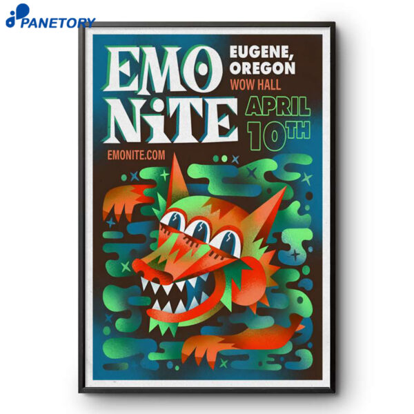 Emo Nite Eugene OR Apr 10 2026 Poster