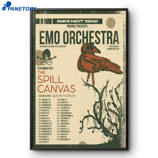 Emo Orchestra Apr And May 2026 Poster