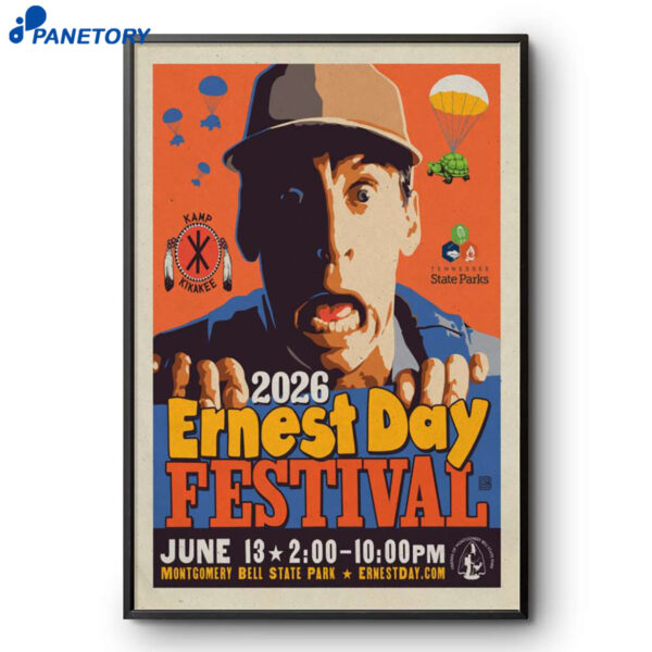 Ernest Day Festival Jun 13 2026 Poster