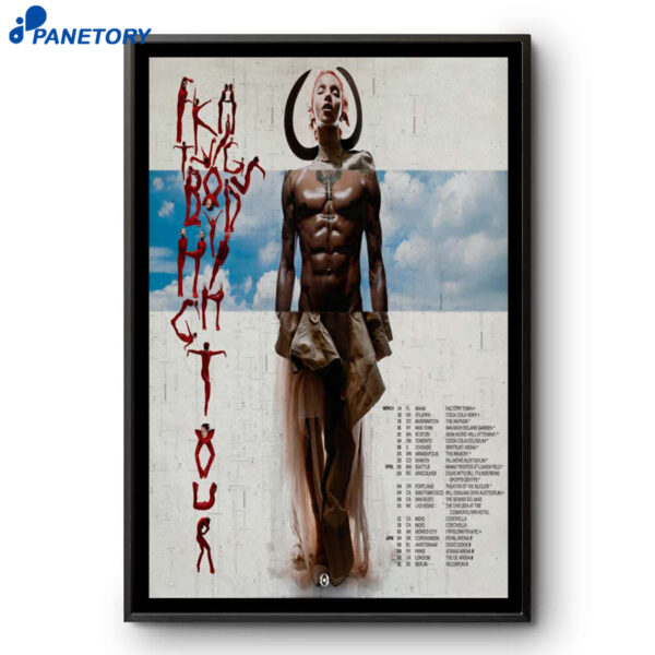 Fka Twigs Body High Tour Miami Mar 14 26 Poster