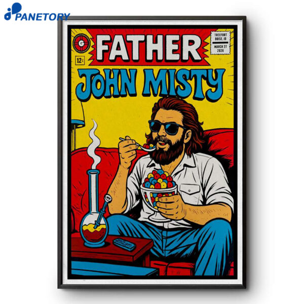 Father John Misty Trefort Music Hall Mar 27 2026 Poster