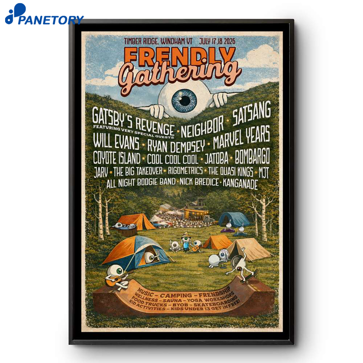 Frendly Gathering Windham Vt Jul 17-18 2026 Poster 2 Frendly Gathering Windham Vt Jul 17-18 2026 Poster