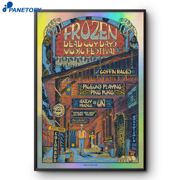 Frozen Dead Guy Days Music Festival 2026 Poster