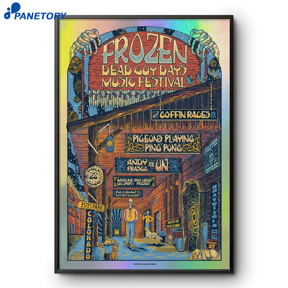 Frozen Dead Guy Days Music Festival 2026 Poster 2 Frozen Dead Guy Days Music Festival 2026 Poster