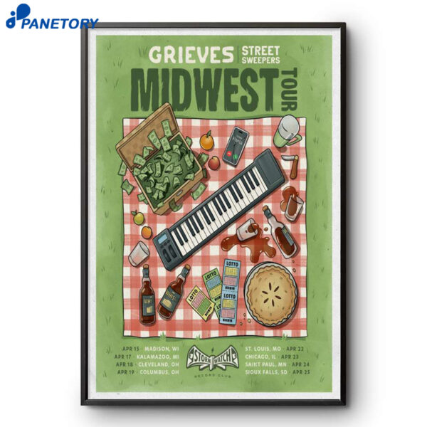 GRIEVES Tour Spring 2026 Poster
