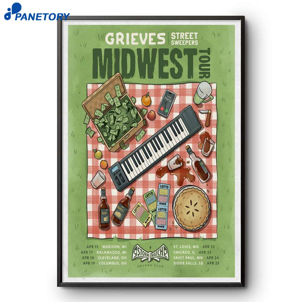 Grieves Tour Spring 2026 Poster 2 Grieves Tour Spring 2026 Poster
