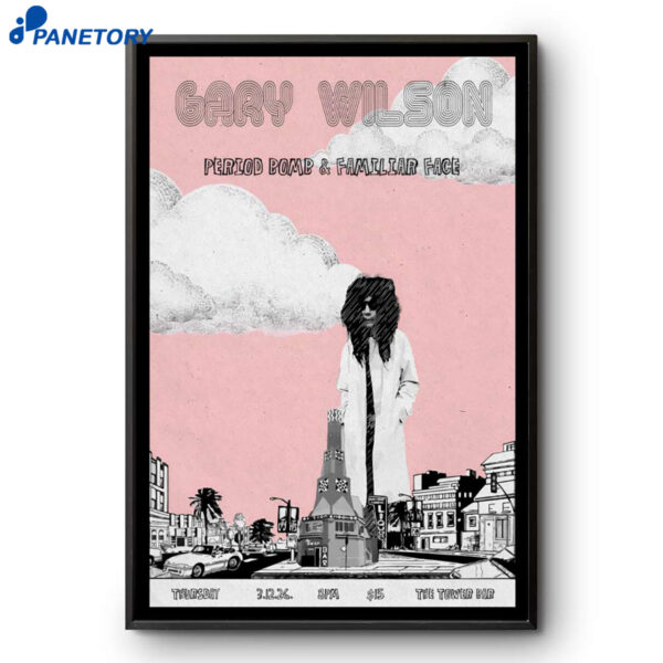 Gary Wilson San Diego CA Mar 12 2026 Poster