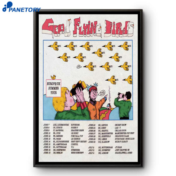 Good Flying Birds Summer EU UK Tour 2026 Poster