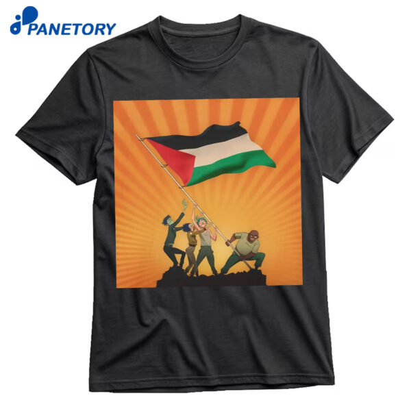 Gorillaz X Together For Palestine Shirt