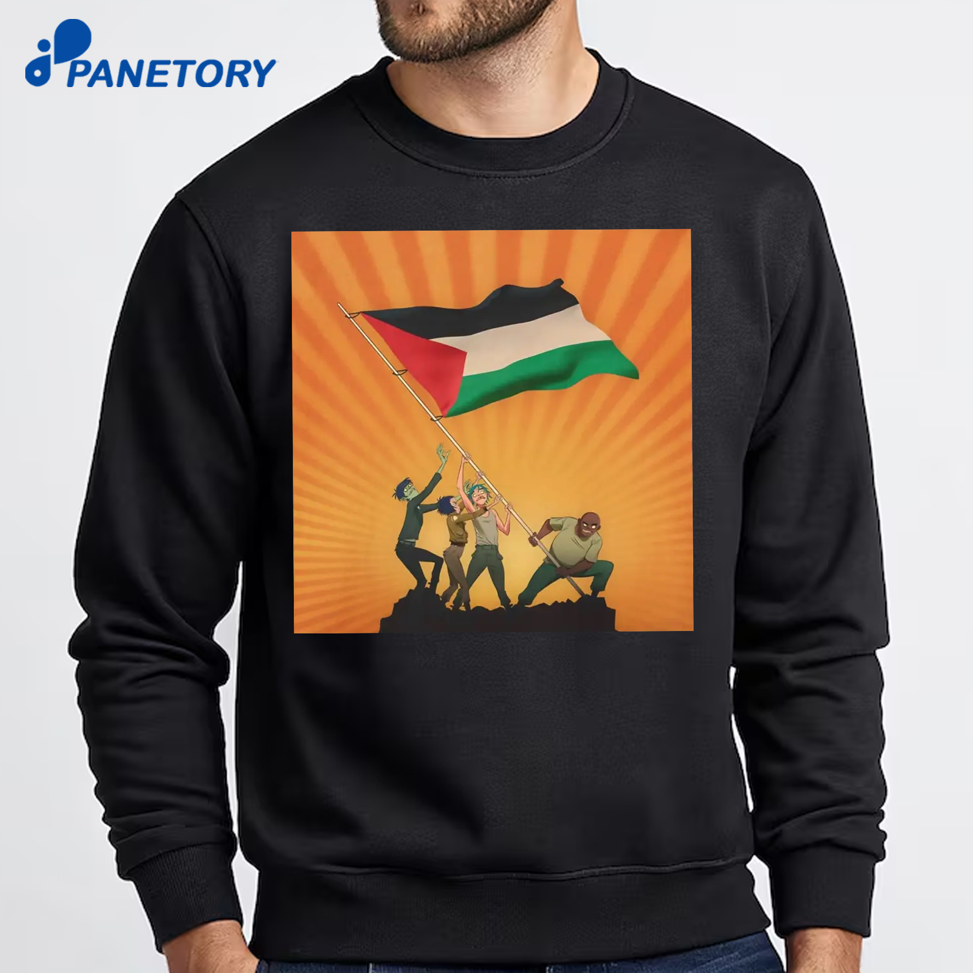 Gorillaz X Together For Palestine Shirt 6 Gorillaz X Together For Palestine Shirt 2
