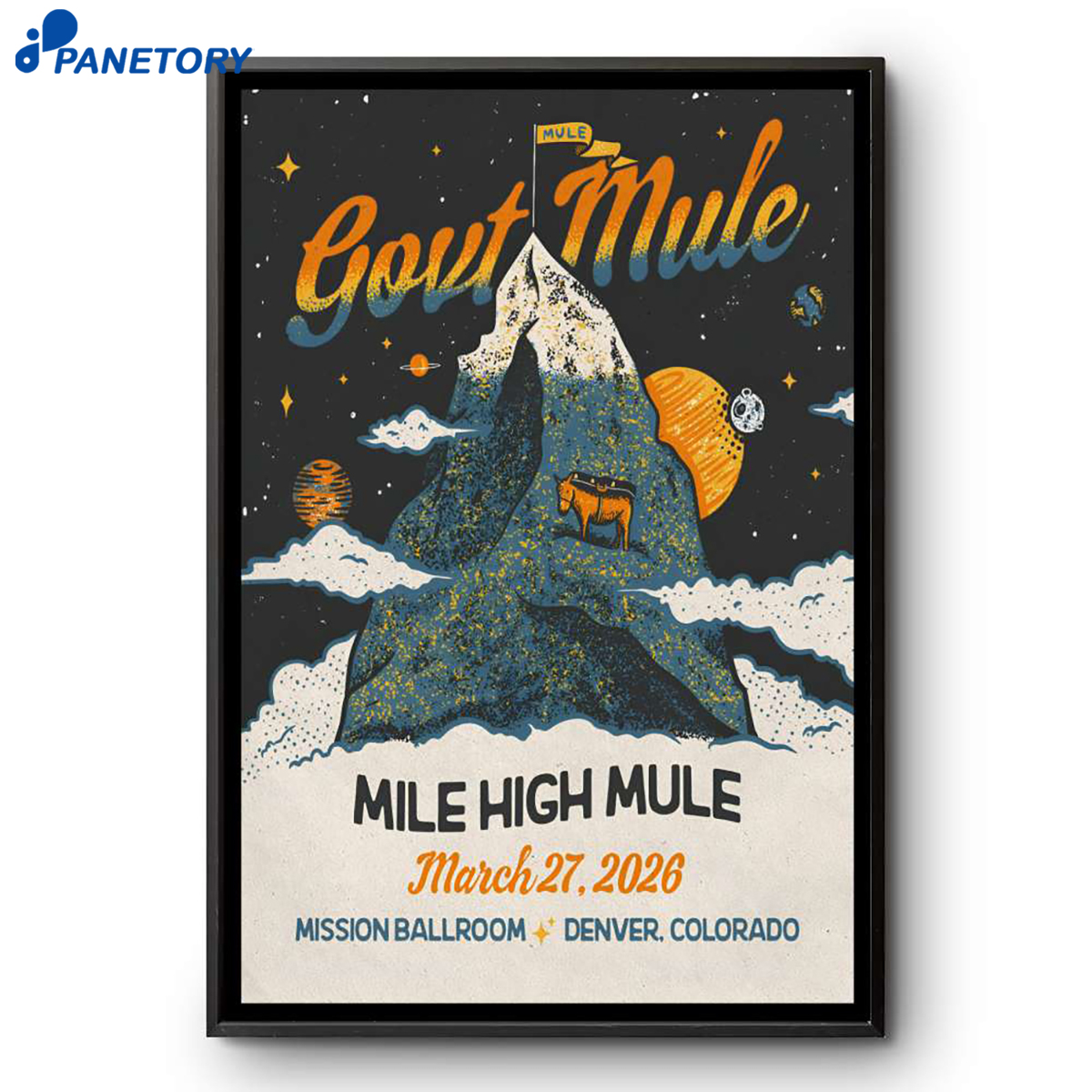 Gov'T Mule Denver Co Mar 27 2026 Poster 2 Gov'T Mule Denver Co Mar 27 2026 Poster