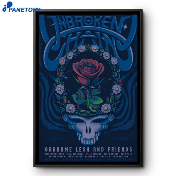 Grahame Lesh And Friends Capitol Theatre Port Chester NY Mar 14 2026 Poster