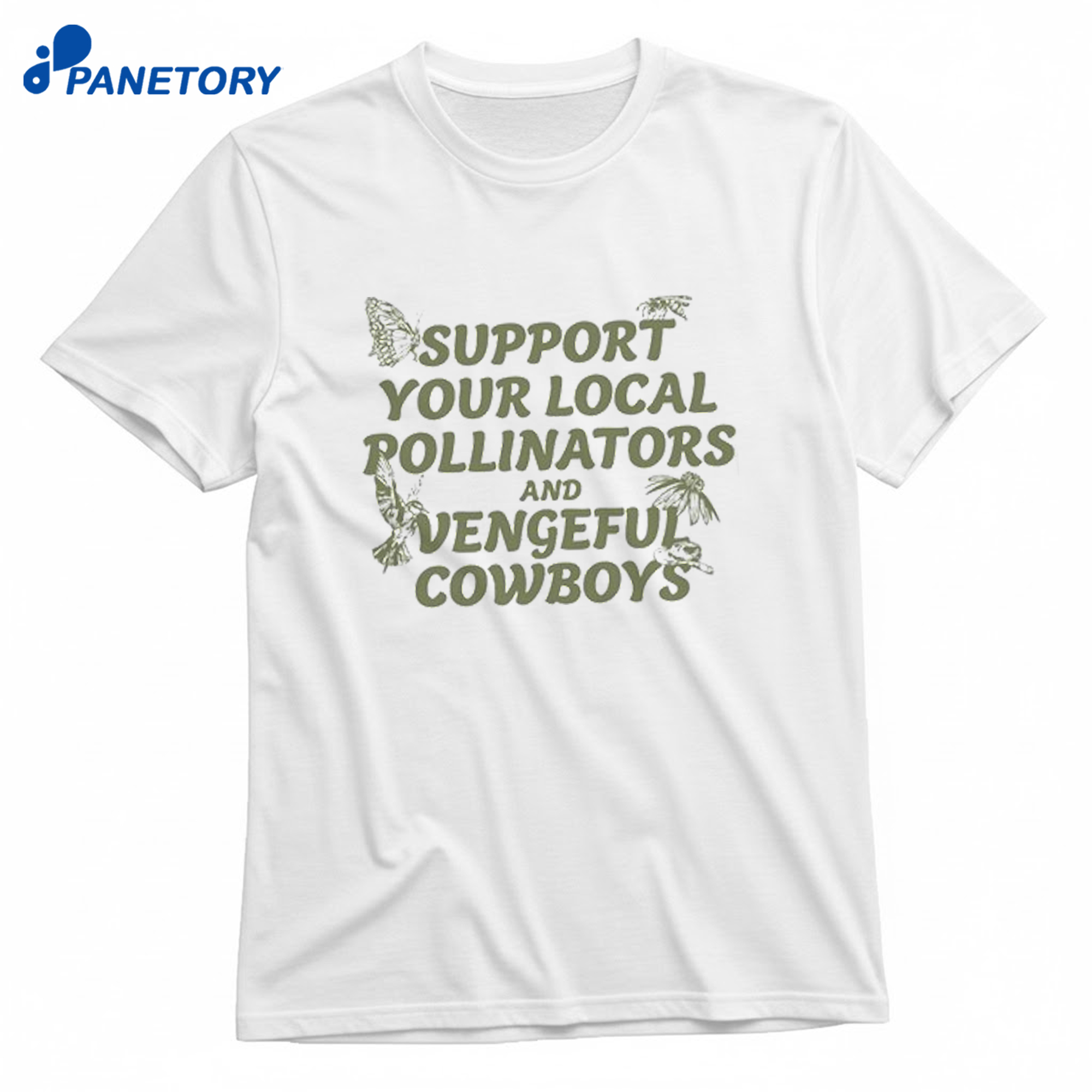 Hangman Adam Page Support Your Local Pollinators Shirt 8 Hangman Adam Page Support Your Local Pollinators Shirt 1