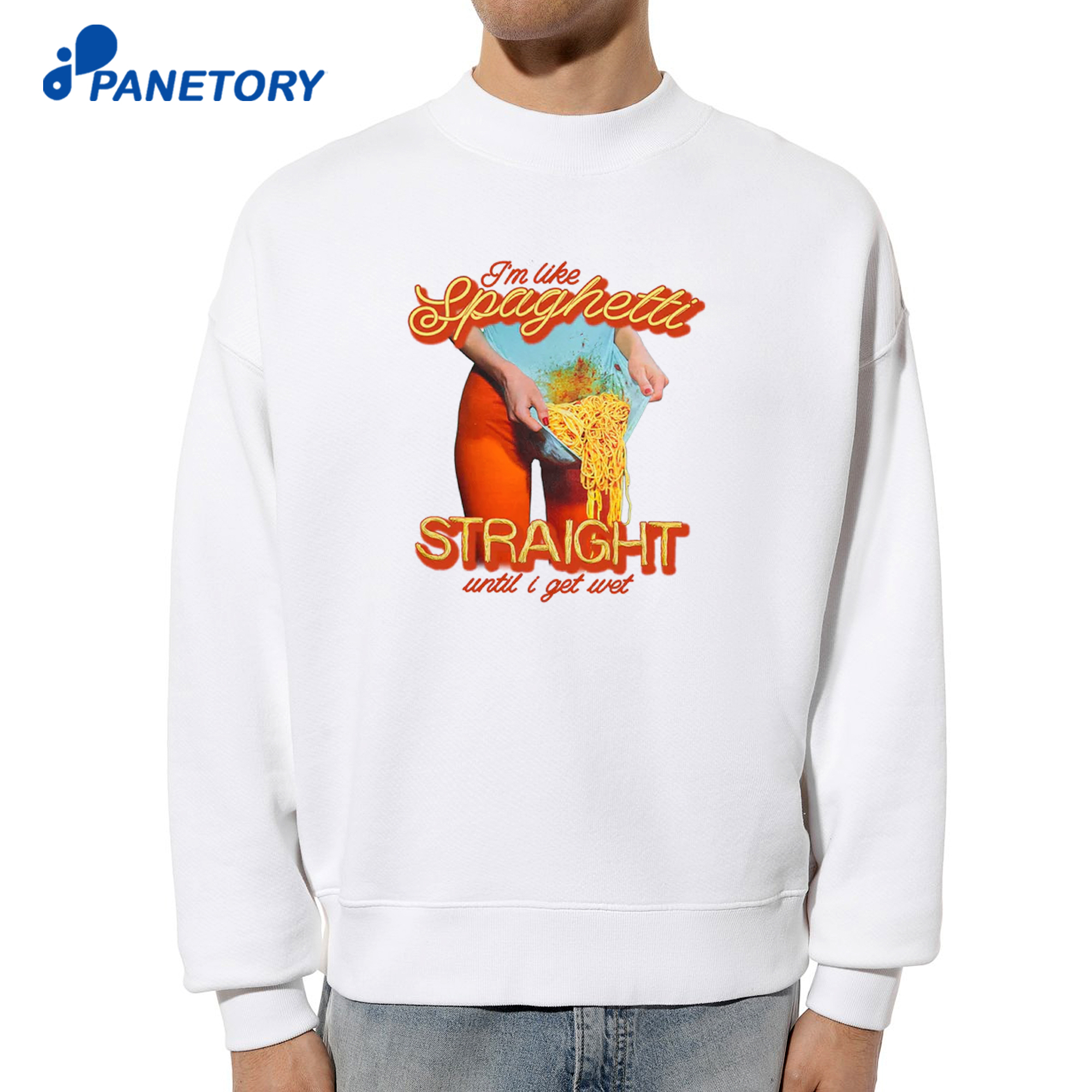 I'M Like Spaghetti Straight Until I Get Wet Shirt 6 I'M Like Spaghetti Straight Until I Get Wet Shirt 2