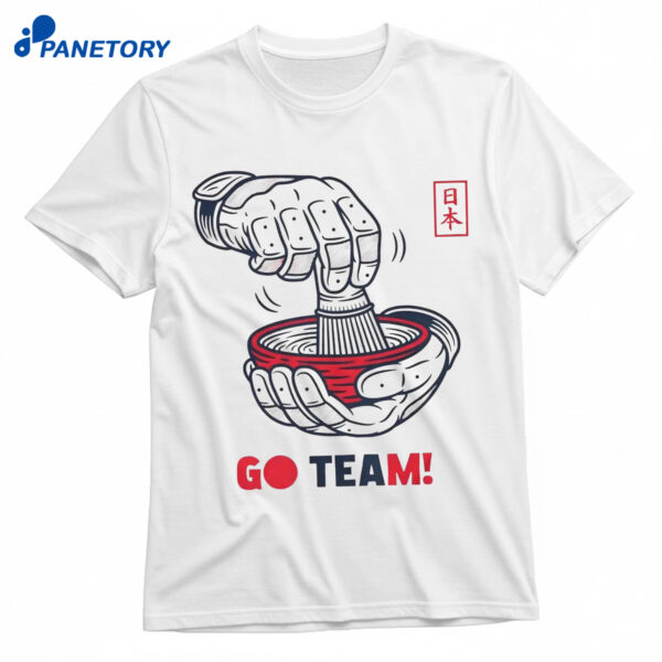 Japan Tea Celebration Go Team Shirt