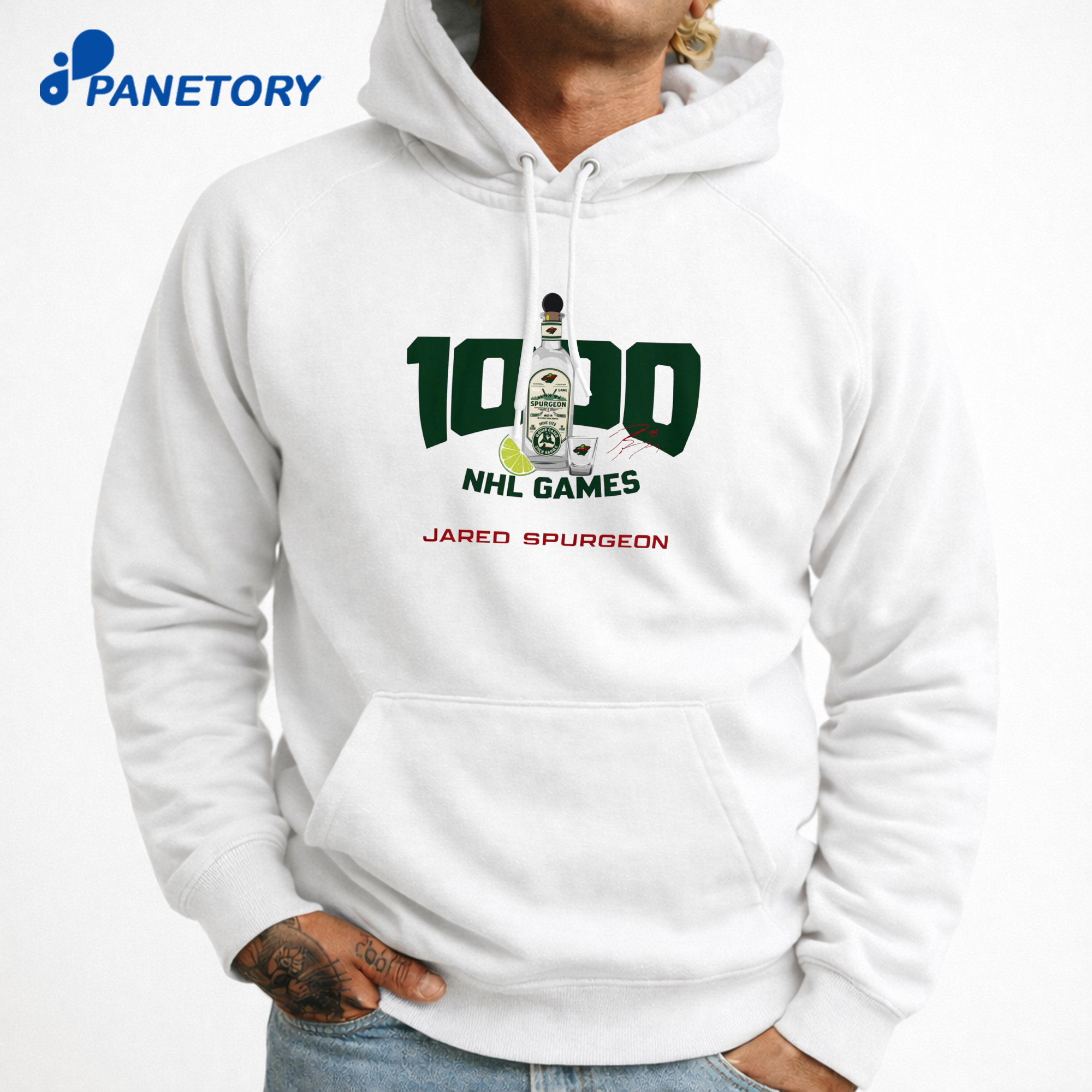 Jared Spurgeon 1000 Nhl Games Shirt 7 Jared Spurgeon 1000 Nhl Games Shirt 3