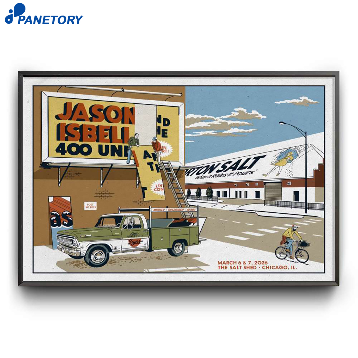 Jason Isbell And The 400 Unit Tour Chicago Il Mar 6-7 2026 Poster 2 Jason Isbell And The 400 Unit Tour Chicago Il Mar 6-7 2026 Poster