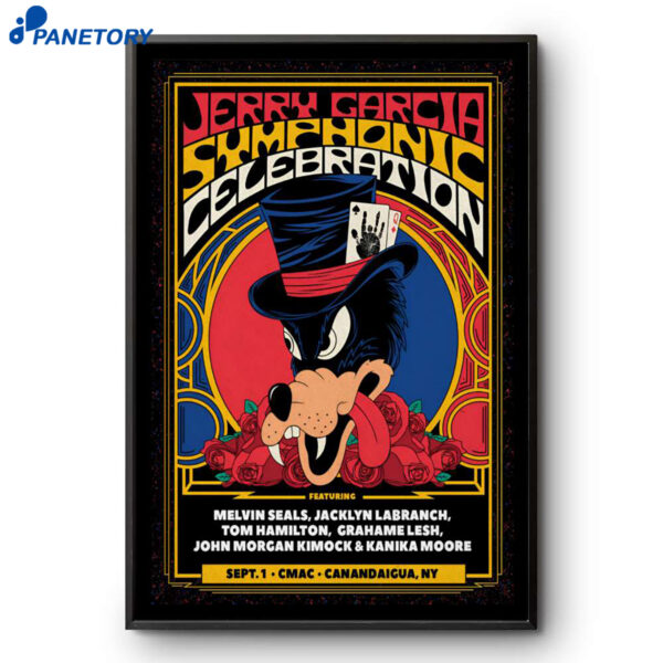 Jerry Garcia Canandaigua NY Sep 1 2026 Poster