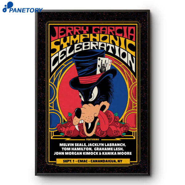 Jerry Garcia Symphonic Celebration CMAC Sep 1 2026 Poster