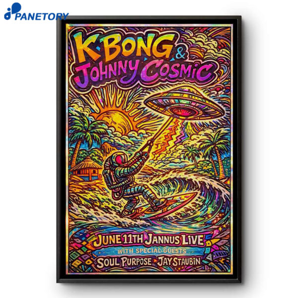 KBong And Johnny Cosmic St Petersburg FL Jun 11 2026 Poster